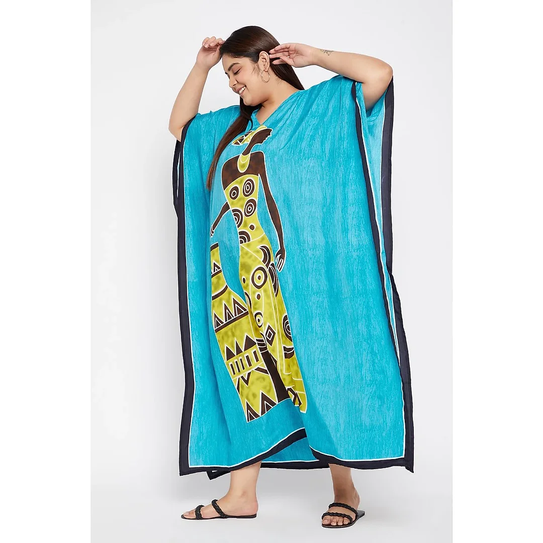 Long Kaftan Maxi Dress