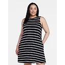 Sleeveless Knit Swing Dress