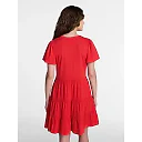 Short Sleeve Cotton Swing Dress