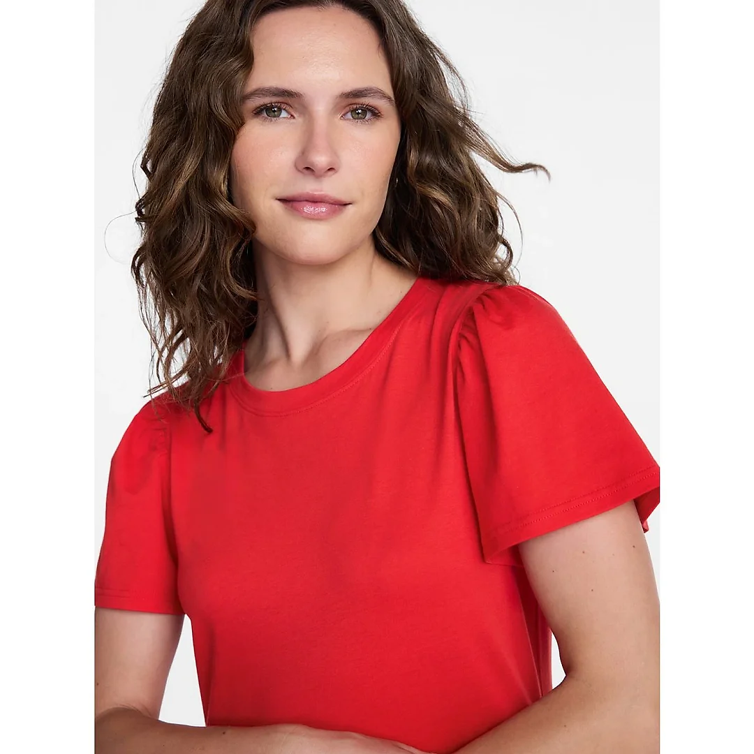Short Sleeve Cotton Swing Dress