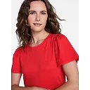 Short Sleeve Cotton Swing Dress