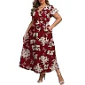 Butterfly Sleeve Floral Maxi Dress